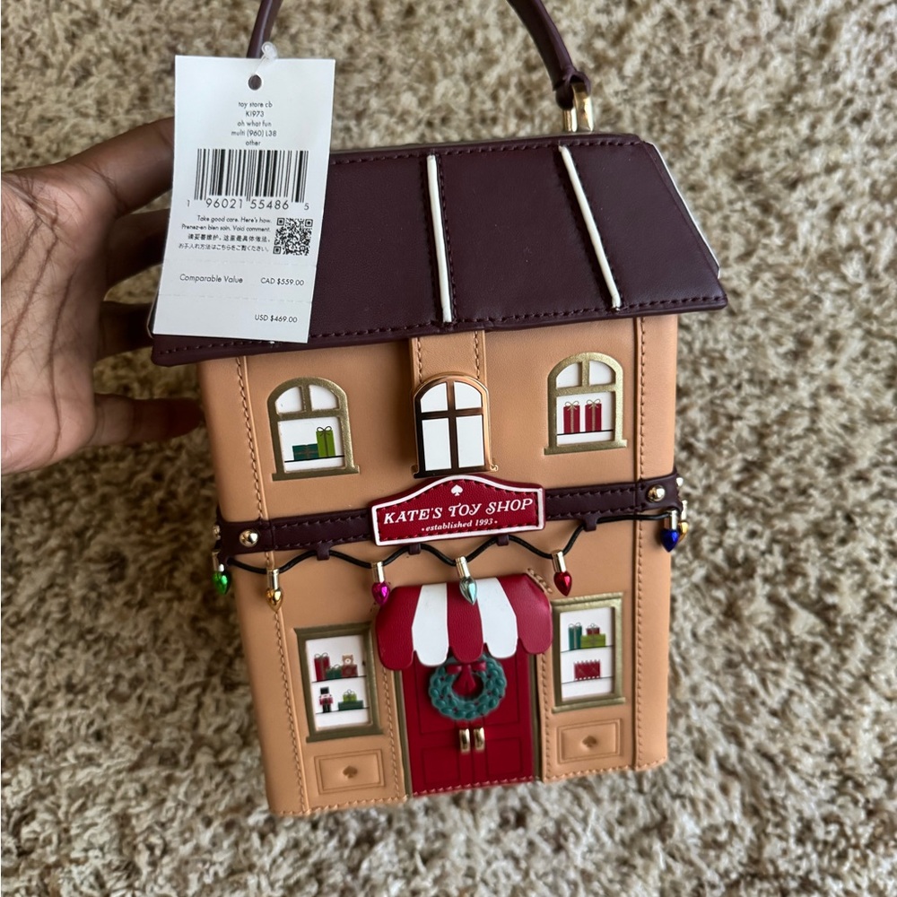 NWT- Kate Spade Oh What Fun 3D Toy Store Crossbody Handbag - Picture 2 of 10